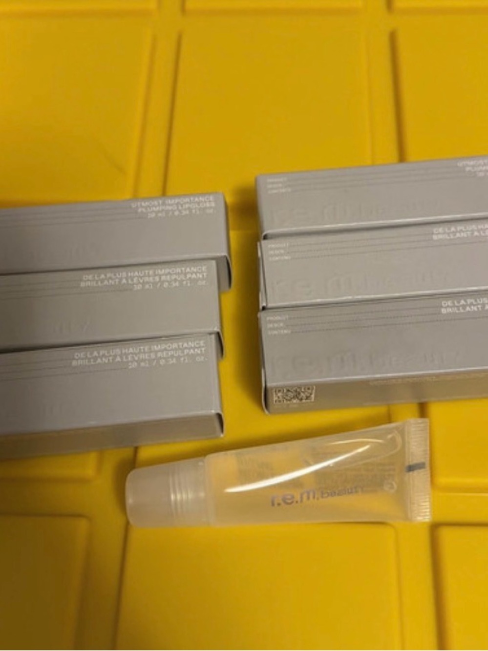 Clear Lip Gloss Tube Bundle of 6 - r.e.m. beauty